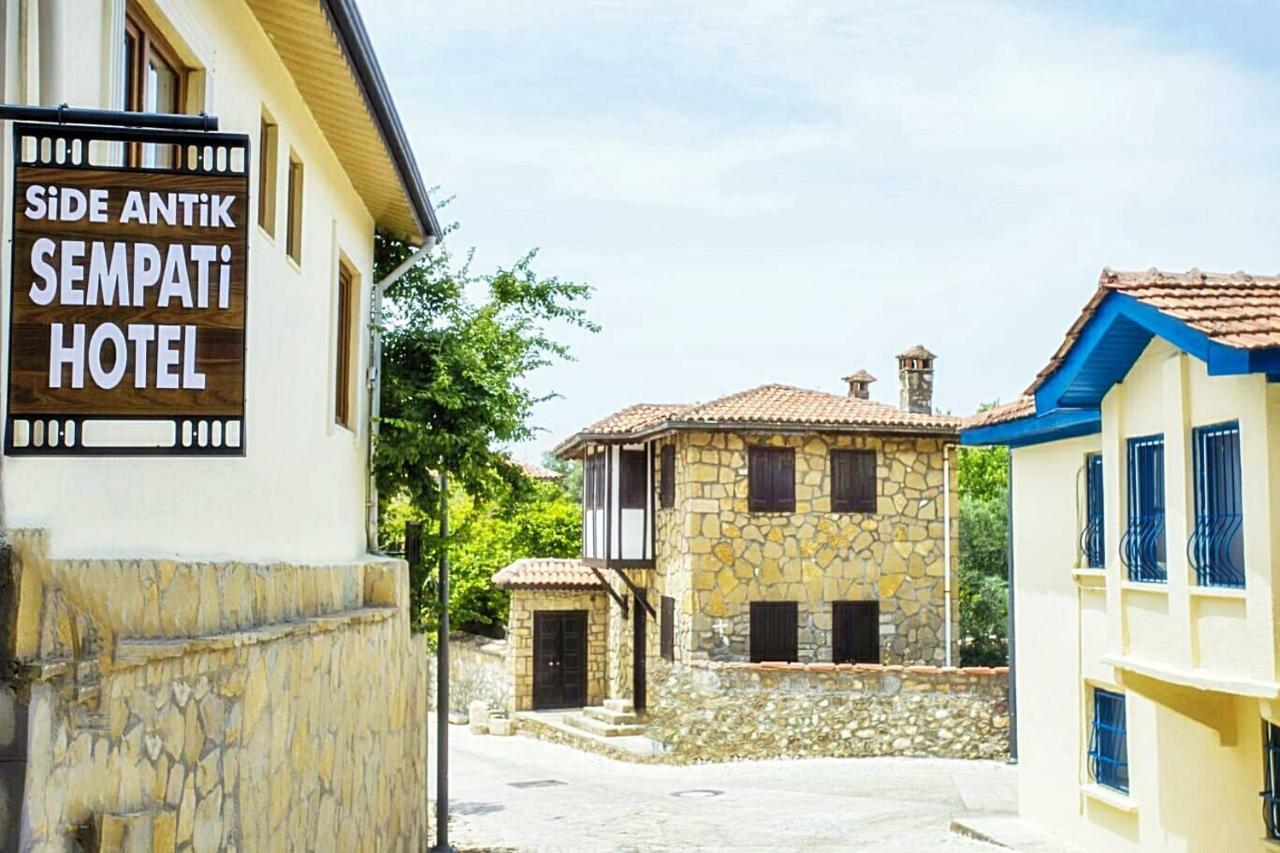 Sıde Antık Sempati Hotel Manavgat Bagian luar foto